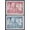 Sverige. 1961. J. Alströmer, AFA nr. 479-80 **  postfrisk stemplet FDC st,