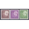 Sverige. 1961. Suppleringsværdier. AFA nr. 485-87 **  postfrisk stemplet FDC st,