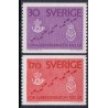 Sverige. 1962. lokal brevombæring. AFA nr. 491-92 **  postfrisk stemplet FDC st,