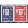 Sverige. 1962. Kommunallovenes jubilæum. AFA nr. 493-94 **  postfrisk stemplet FDC st,