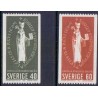 Sverige. 1964. Uppsala Ærkebispesæde. AFA nr. 523-24 **  postfrisk stemplet FDC st,