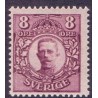 Sverige. 1911-19. Kong Gustav V. 8 Øre. AFA nr. 68 **  postfrisk stemplet FDC st,