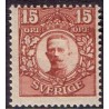 Sverige. 1911-19. Kong Gustav V. 15 Øre. AFA nr. 70 ** postfrisk stemplet FDC st,