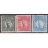 Sverige. 1918. Kong Gustav V. 7-27 Øre. AFA nr. 121-23 **  postfrisk stemplet FDC st,