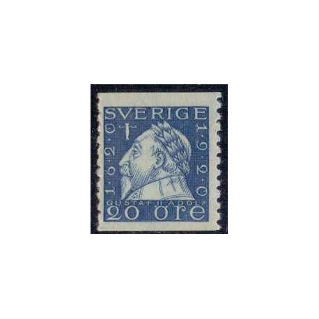 Sverige. 1920. Kong Gustav II. AFA nr. 137 **  postfrisk stemplet FDC st,