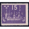Sverige. 1924. Verdenspostkongres, 15 Øre, AFA nr. 161 **   postfrisk stemplet FDC st,