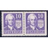 Sverige. 1938, Emanuel Swedenborg 10 Øre. AFA nr. 248B & 248Ch **    postfrisk stemplet FDC st,