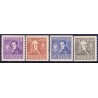 Sverige. 1939. Berzelius og Linné 10-50 Øre. AFA 260-63 ** postfrisk stemplet FDC st,