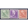 Sverige. 1939-41. Kong Gustav V. 5-15 Øre. tk. alle sider. AFA 264B-66B **  postfrisk stemplet FDC st,
