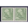 Sverige. 1939-41. Kong Gustav V. 5 Øre. AFA 264Cv & 264Ch **  postfrisk stemplet FDC st,