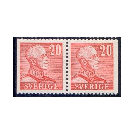 Sverige. 1939-40. Kong Gustav V, 3 sider. AFA nr. 282Cv & 282Ch **   postfrisk stemplet FDC st,