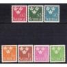 Sverige. 1939-41. Tre Kroner 60-145 Øre. AFA 274-80 **  postfrisk stemplet FDC st,