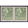 Sverige. 1940. Carl Belmann, 3 sider, AFA nr. 283Cv & 283Ch **     postfrisk stemplet FDC st,