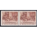 Sverige. 1941. Svensk bibeloversættelse, 3 sider, AFA nr. 287Cv & 287Ch **    postfrisk stemplet FDC st,