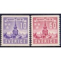 Sverige. 1941. Skansen 50 års jubilæum, AFA nr. 289-90 **    postfrisk stemplet FDC st,