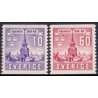 Sverige. 1941. Skansen 50 års jubilæum, AFA nr. 289-90 **    postfrisk stemplet FDC st,