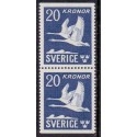 Sverige. 1942. Svaner 20 kr, AFA nr 296Co & 296Cn **  postfrisk stemplet FDC st,