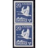 Sverige. 1942. Svaner 20 kr, AFA nr 296Co & 296Cn **  postfrisk stemplet FDC st,