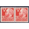 Sverige. 1946. Alfred Nobel. AFA nr. 331Cv & 331Ch **    postfrisk stemplet FDC st,