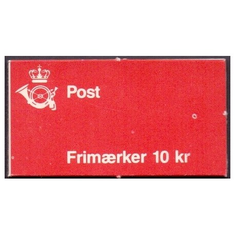 Danmark 10 kr. Automathæfte nr. C1