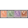 Sverige. 1948. Suppleringsværdier, 5-175 Øre. AFA nr. 338-45 **    postfrisk stemplet FDC st,