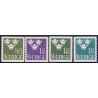 Sverige. 1948. Suppleringsværdier, 5-175 Øre. AFA nr. 338-45 **    postfrisk stemplet FDC st,