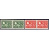 Sverige. 1949. Verdenspostforeningen, AFA nr. 357Cv & 358Ch ** (2)    postfrisk stemplet FDC st,