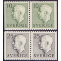 Sverige. 1951.Kong Gustav, 10-30 Øre, AFA nr. 365-69 **    postfrisk stemplet FDC st,