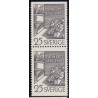 Sverige. 1952. Olavus Petris AFA nr. 373Co & 373Cn **   postfrisk stemplet FDC st,