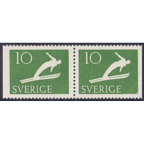 Sverige. 1953. Rigsidrætsforbundet, AFA nr. 385Cv & 385Ch **  postfrisk stemplet FDC st,