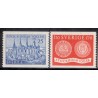 Sverige. 1953. Stockholm, 25 Øre-1,70 Kr, AFA nr. 389-90 **  postfrisk stemplet FDC st,