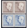 Sverige. 1954. Farve og suppleringsværdier, AFA nr. 396Cv & 397Ch **  postfrisk stemplet FDC st,