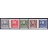Sverige. 1954. Helleristninger, 50-90 Øre, AFA nr. 402-06 **   postfrisk stemplet FDC st,