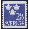 Sverige. 1954. Suppleringsværdier, 2,10 Kr, AFA nr. 407 ** postfrisk stemplet FDC st,
