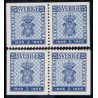 Sverige. 1955. Svenske frimærker 100 år, 2 vinkelsider, AFA nr. 408Dvo-408Dhn ** (2)   postfrisk stemplet FDC st,