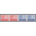 Sverige. 1956. Rideolympiaden i Stockholm, AFA nr. 419Cv-420Ch ** (2)  postfrisk stemplet FDC st,