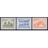 Sverige. 1956. Jernbanejubilæum 10-40 Øre, AFA nr. 424-26 **     postfrisk stemplet FDC st,