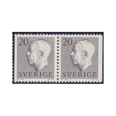 Sverige. 1957. Ny gravering. AFA nr. 437Cv & 437Ch **   postfrisk stemplet FDC st,