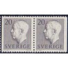 Sverige. 1957. Ny gravering. AFA nr. 437Cv & 437Ch **   postfrisk stemplet FDC st,