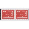 Sverige. 1958. Nordatlantiske postforbindelser. AFA nr. 442Cv & 442Ch **   postfrisk stemplet FDC st,
