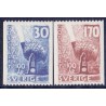 Sverige. 1958. Bessemerstålets 100 år. 30 Øre-1,70 kr. AFA nr. 447-48 ** postfrisk stemplet FDC st,