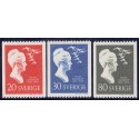 Sverige. 1958. Selma Lagerlöfs. 20-80 Øre. AFA nr. 449-51 ** postfrisk stemplet FDC st,
