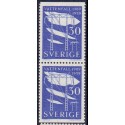 Sverige. 1959. Vandkraftværkerne 50 år. AFA nr. 452Co & 542Cn **    postfrisk stemplet FDC st,