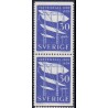 Sverige. 1959. Vandkraftværkerne 50 år. AFA nr. 452Co & 542Cn **    postfrisk stemplet FDC st,