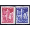 Sverige. 1965. Visby ringmur, 30-øre-2 kr. AFA nr. 537-38 **     postfrisk stemplet FDC st,