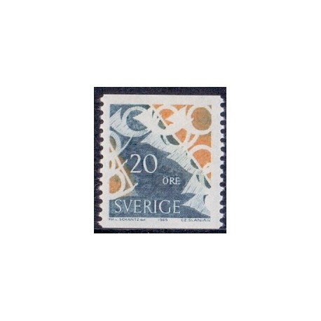 Sverige. 1965. Ny posthorntegning. AFA nr. 539 **     postfrisk stemplet FDC st,