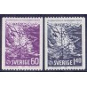 Sverige. 1965. UIT 100 år. 60 Øre-1,40 kr.  AFA nr. 540-41 **     postfrisk stemplet FDC st,