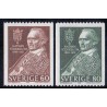 Sverige. 1966. Natan Söderblom. 60-80 Øre.  AFA nr. 550-51 **    postfrisk stemplet FDC st,