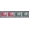 Sverige. 1966. Nobelpristager 1906, . AFA nr 572Cv-573Ch ** (2 par)  postfrisk stemplet FDC st,