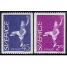 Sverige. 1967. VM i håndbold, 45 Øre-2,70 kr. AFA nr 574-75 **  postfrisk stemplet FDC st,